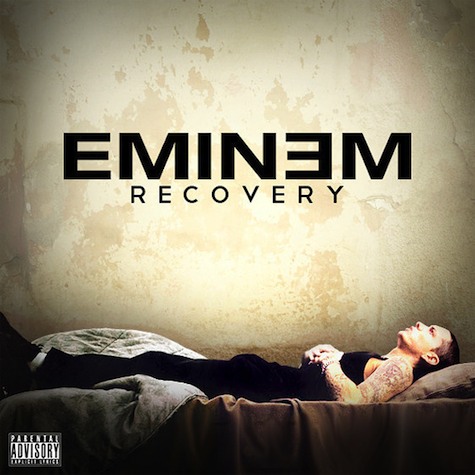 Eminem, обложка альбома Recovery, 2010