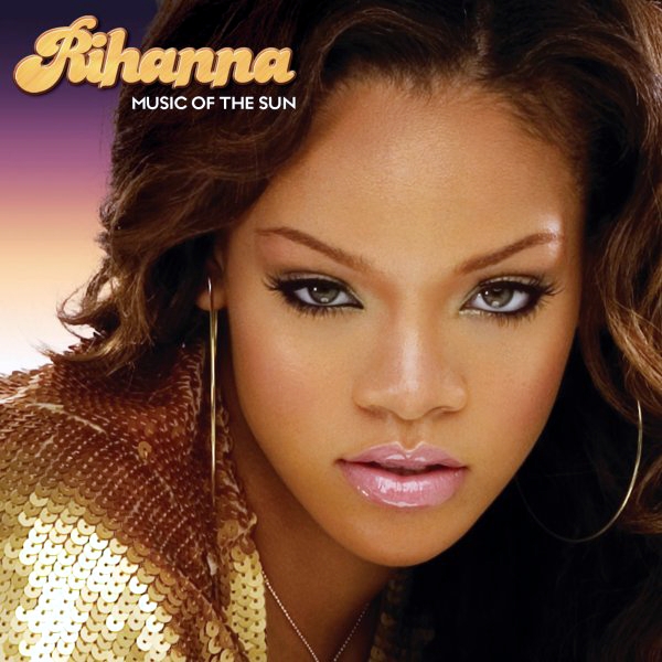 Rihanna, обложка альбома Music of the Sun, 2005