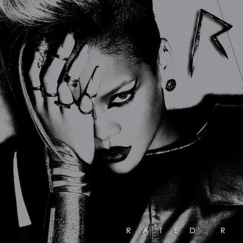 Rihanna, обложка альбома Rated R, 2009